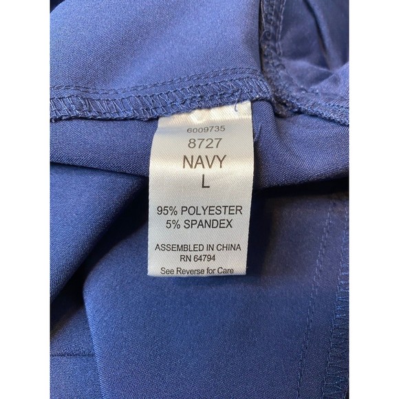 Med Couture Plus One Women's 4 WAY ENERGY STRETCH  Blue Maternity Pants Size Lg - Picture 6 of 16